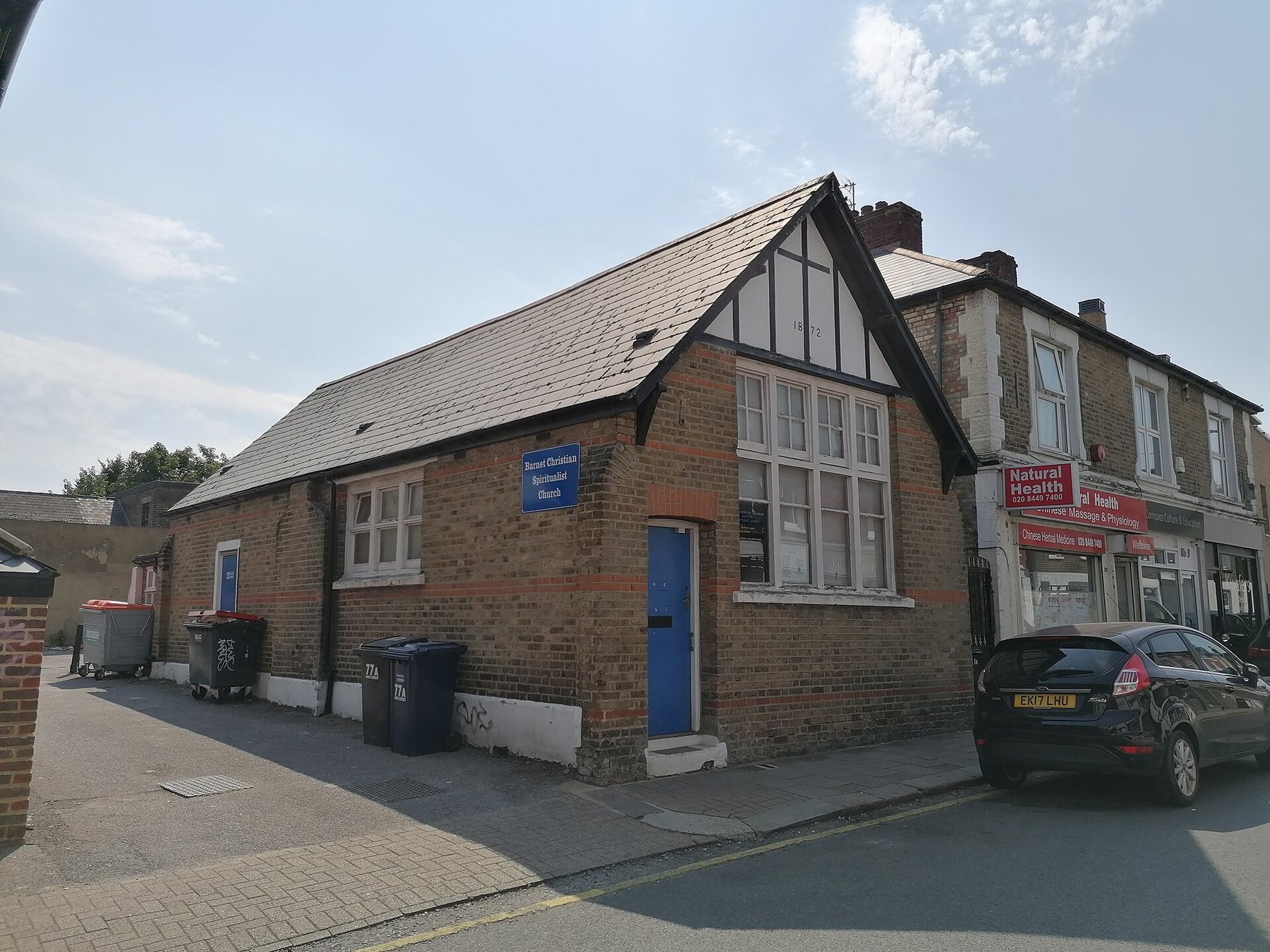 Home Brick church building in Barnet, north London