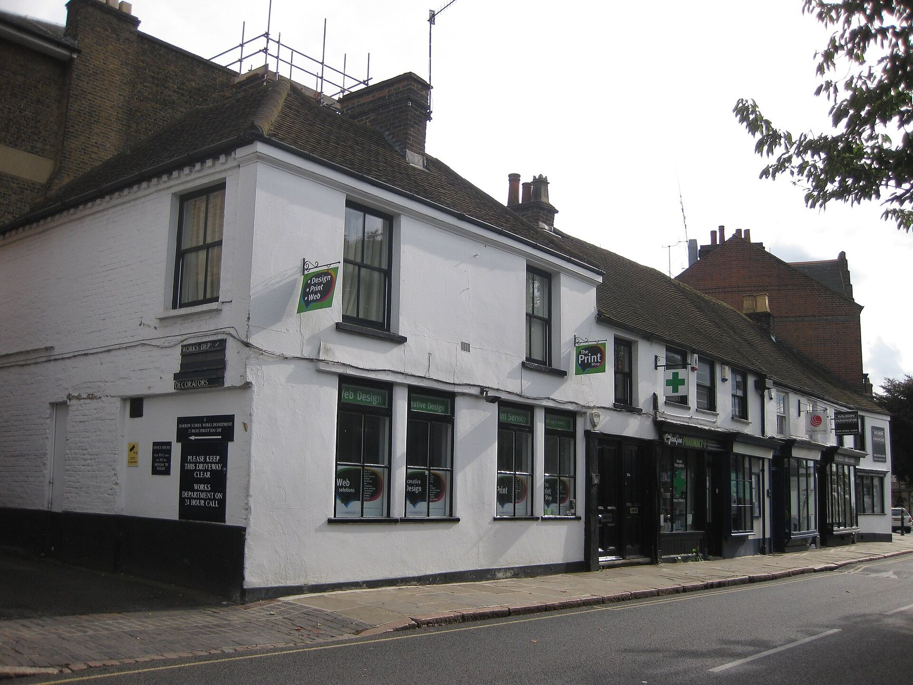 Town centre street in Harrow