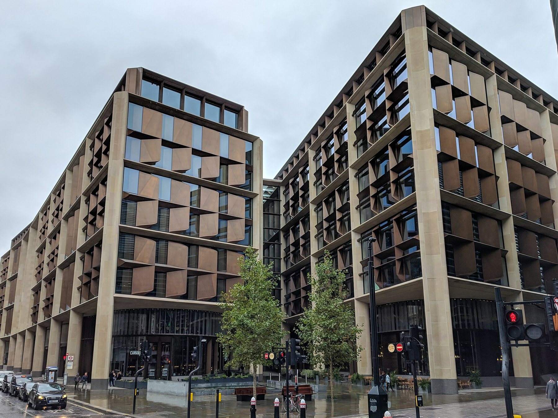 Terms Modern office building exterior