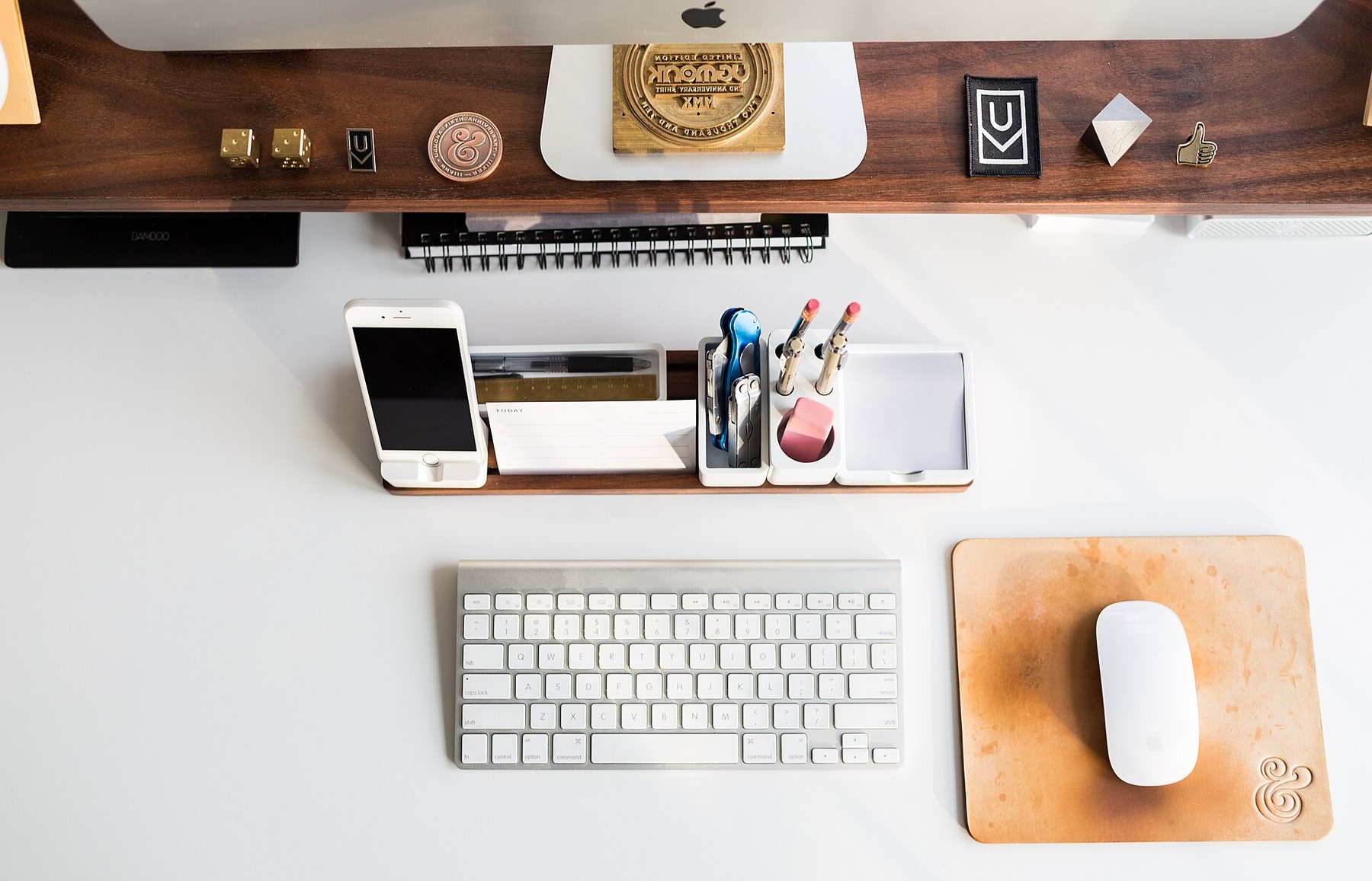Book Telephone on an office desk