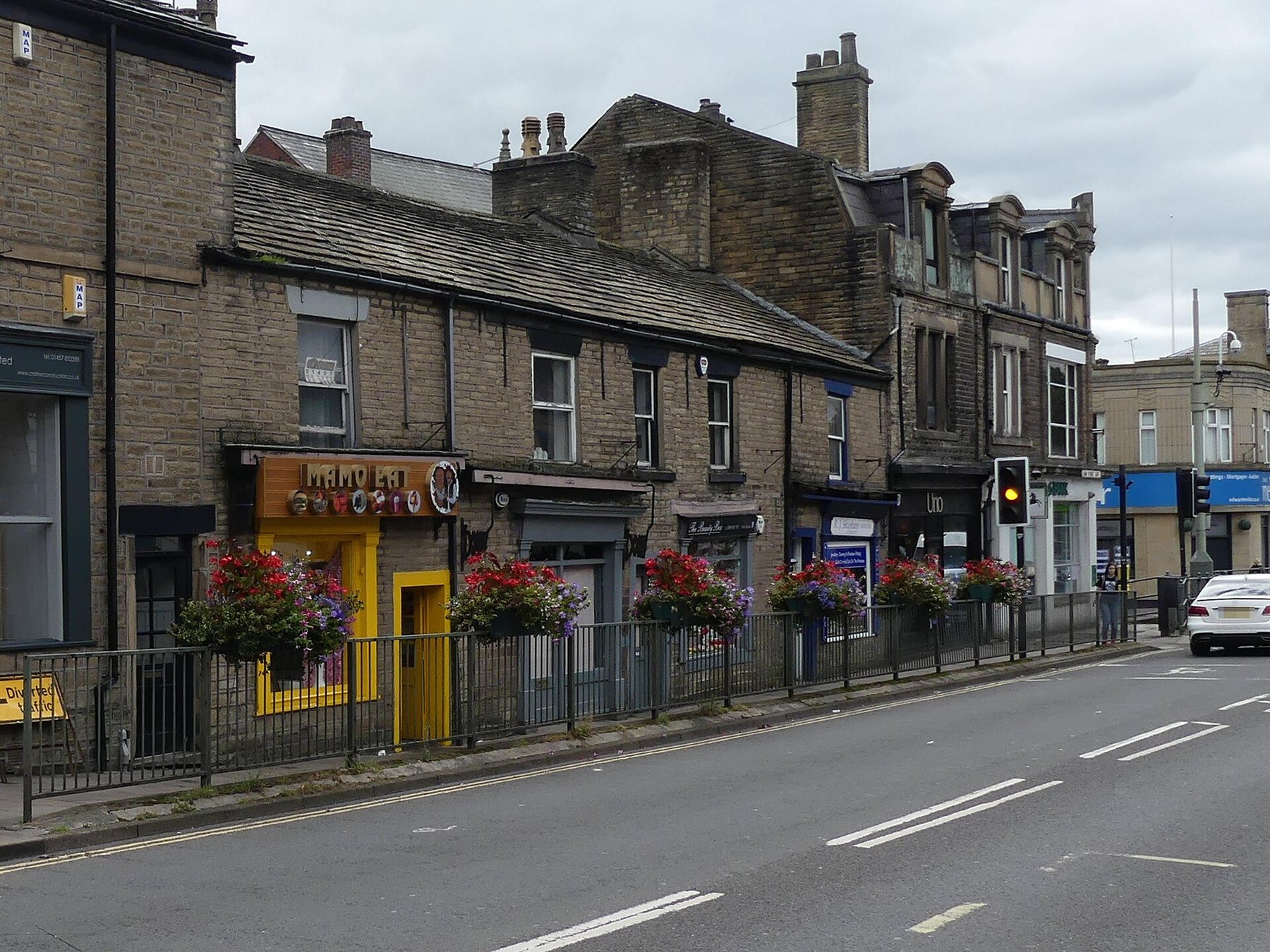 Practice Areas Row of shops on a high street